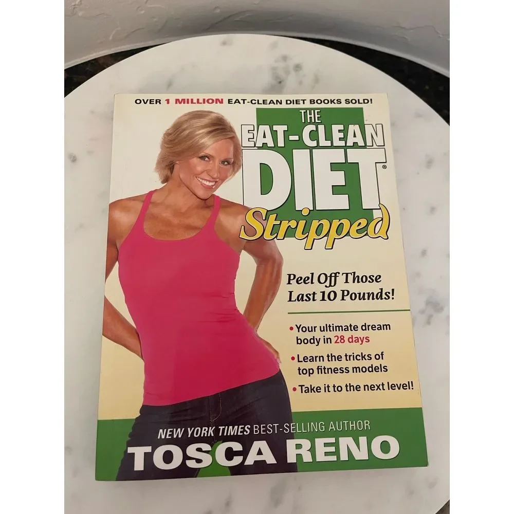 Diet/clean eating book lot includes The Body Book, The Eat Clean‎ Diet, 4x4 Diet